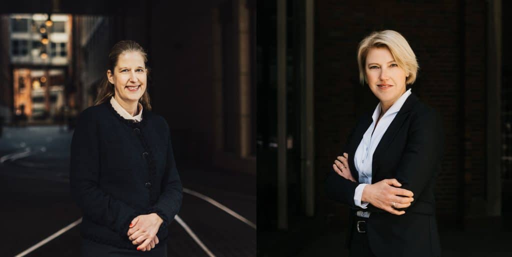 Mari Grefslie og Therese Lohne Boehlke